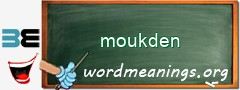 WordMeaning blackboard for moukden